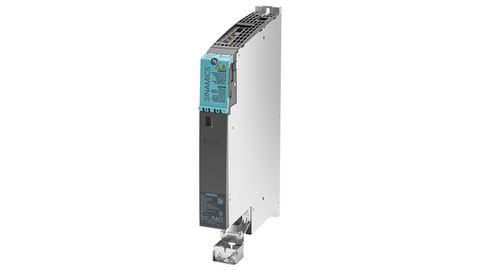 Siemens SINAMICS S120 Module moteur unique (6SL3120-1TE22-4AD0) – Entrée : DC 600V, Sortie : 3AC 400V, 24A, refroidissement interne par air