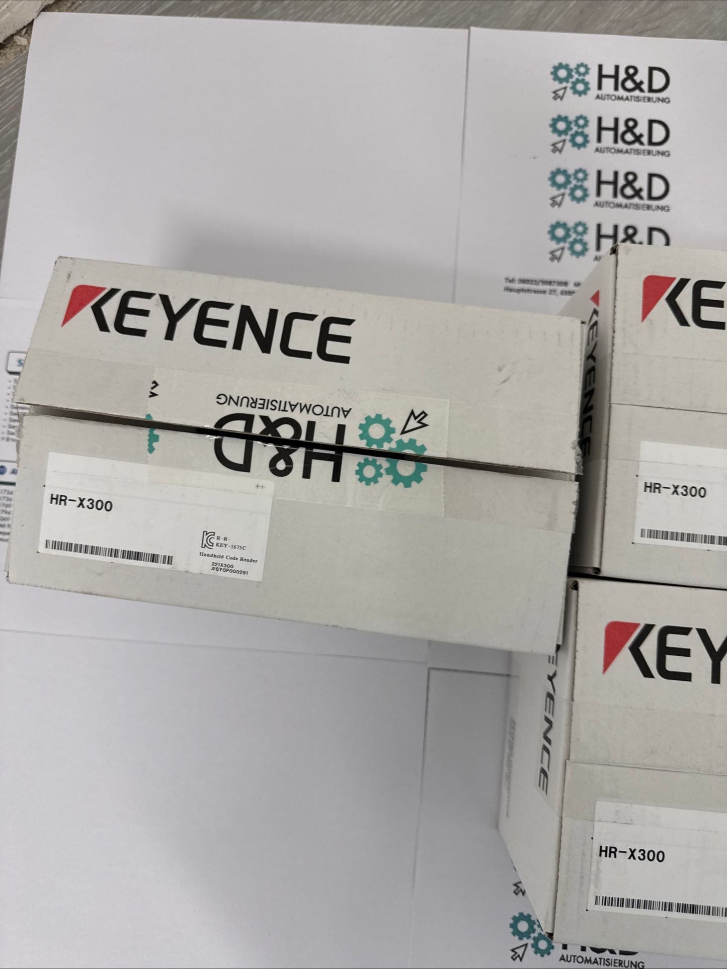 Keyence HR-X300 Robuster AI-Handscanner sofort Lieferbar
