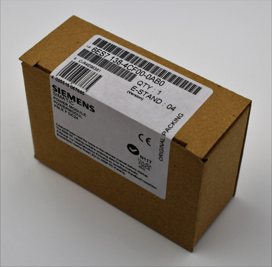 SIEMENS 6ES7138-4CF00-0AB0 en stock