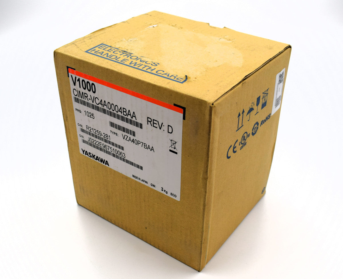 YASKAWA CIMR-VC4A0004BAA auf Lager