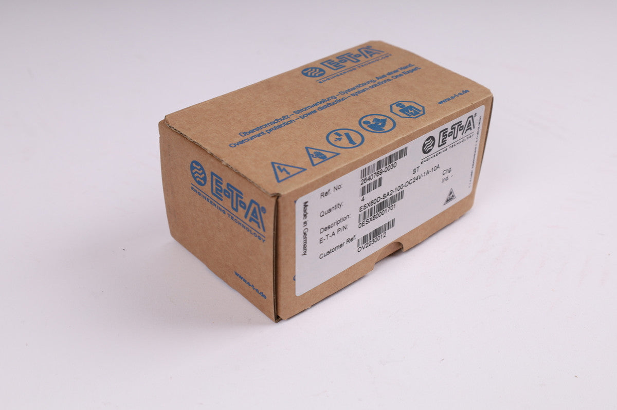 E-T-A ESX60D-SA2-100-DC24V-1A-10A dostępny w magazynie