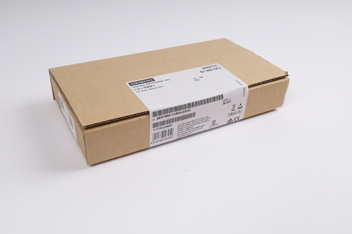 SIEMENS 6ES7960-1AB04-0XA0 auf Lager