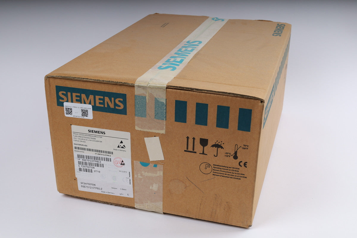 SIEMENS 6SE7012-0TP60-ZG91K80D99 en stock