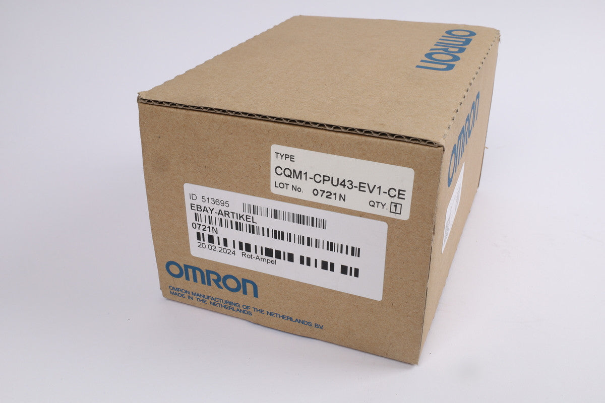 OMRON CQM1-CPU43-EV1-CE auf Lager