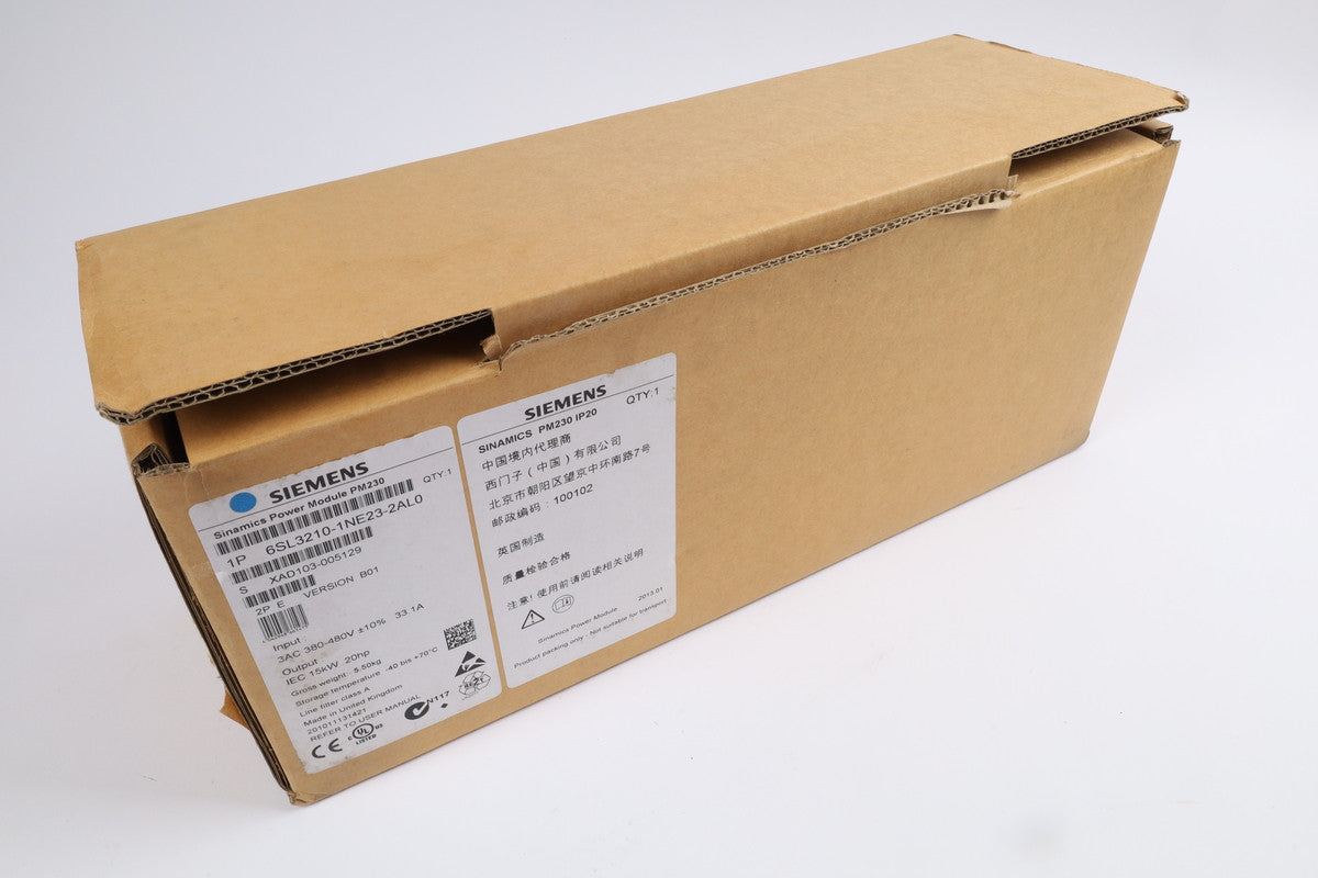 SIEMENS 6SL3210-1NE23-2AL0 in stock