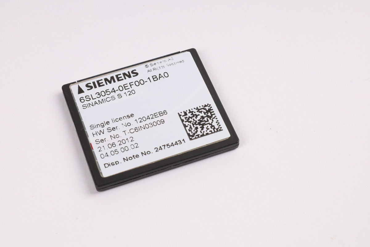 SIEMENS 6SL3054-0EF00-1BA0 in stock