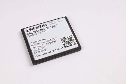 SIEMENS 6SL3054-0EF00-1BA0 in stock