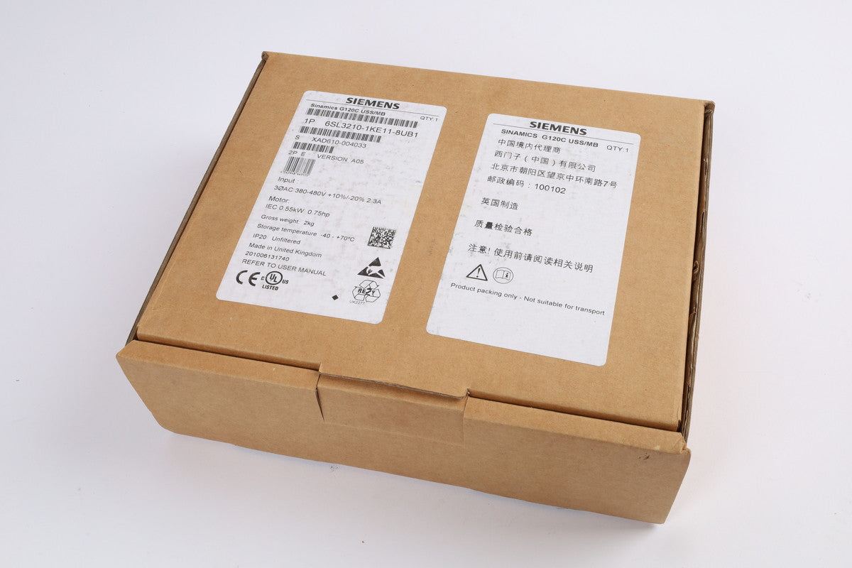 SIEMENS 6SL3210-1KE11-8UB1 in stock