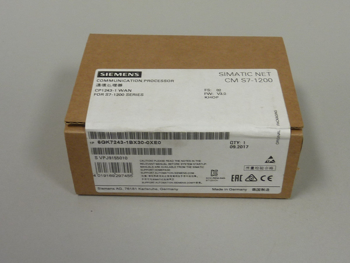 SIEMENS 6GK7243-1BX30-0XE0 en stock