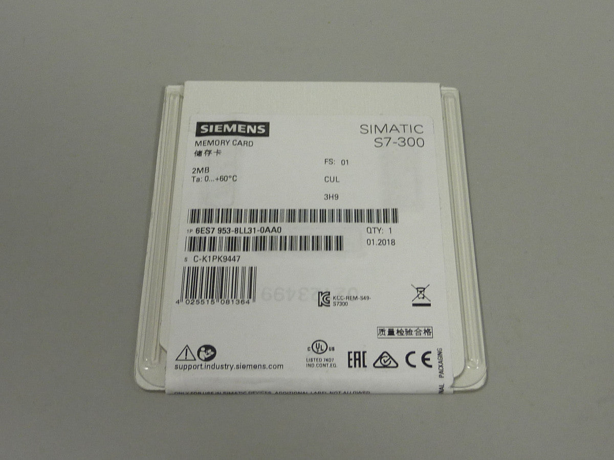 SIEMENS 6ES7953-8LL31-0AA0 en stock