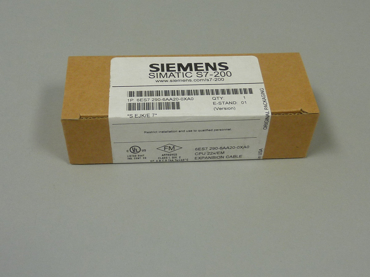 SIEMENS 6ES7290-6AA20-0XA0 in stock