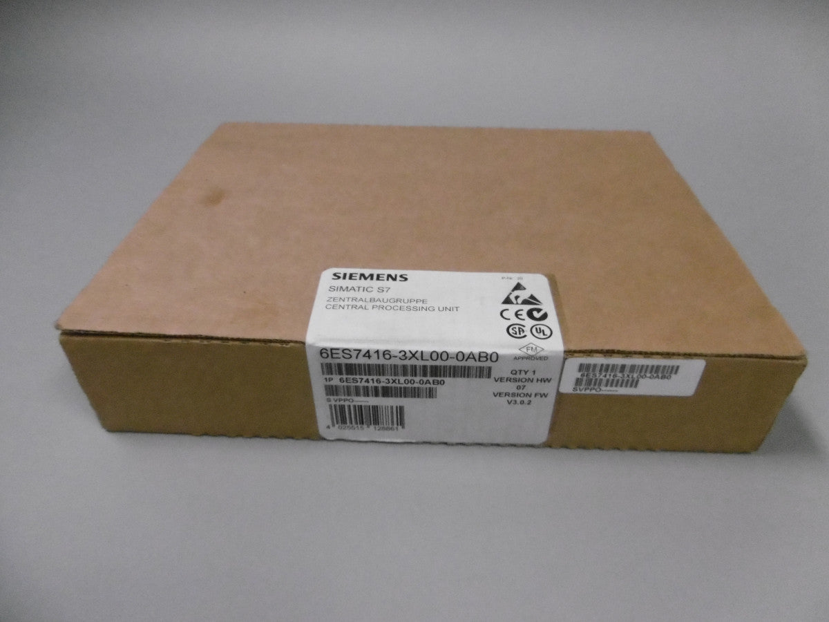 SIEMENS 6ES7416-3XL00-0AB0 in magazzino