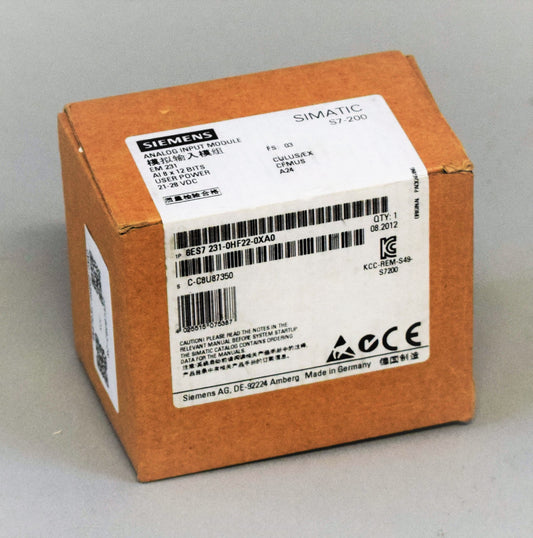 SIEMENS 6ES7231-0HF22-0XA0 in stock