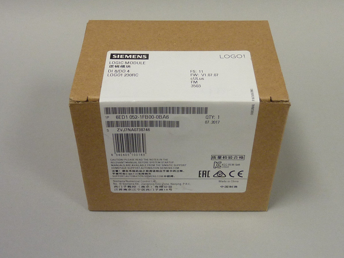 SIEMENS 6ED1052-1FB00-0BA6 на складе