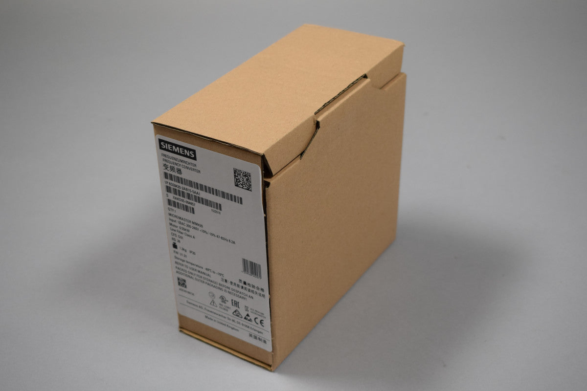 SIEMENS 6SE6420-2AB15-5AA1 in magazzino