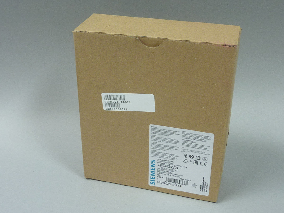 SIEMENS 3RW4026-1BB14 на складе
