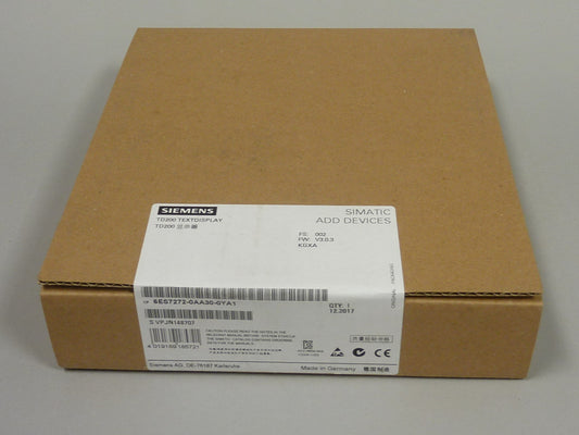 SIEMENS 6ES7272-0AA30-0YA1 in stock