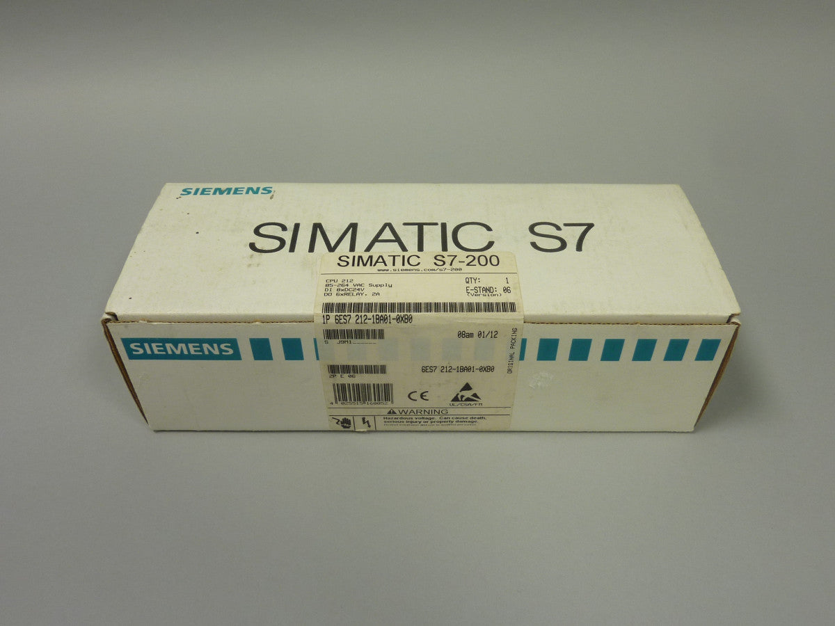 SIEMENS 6ES7212-1BA01-0XB0 in magazzino