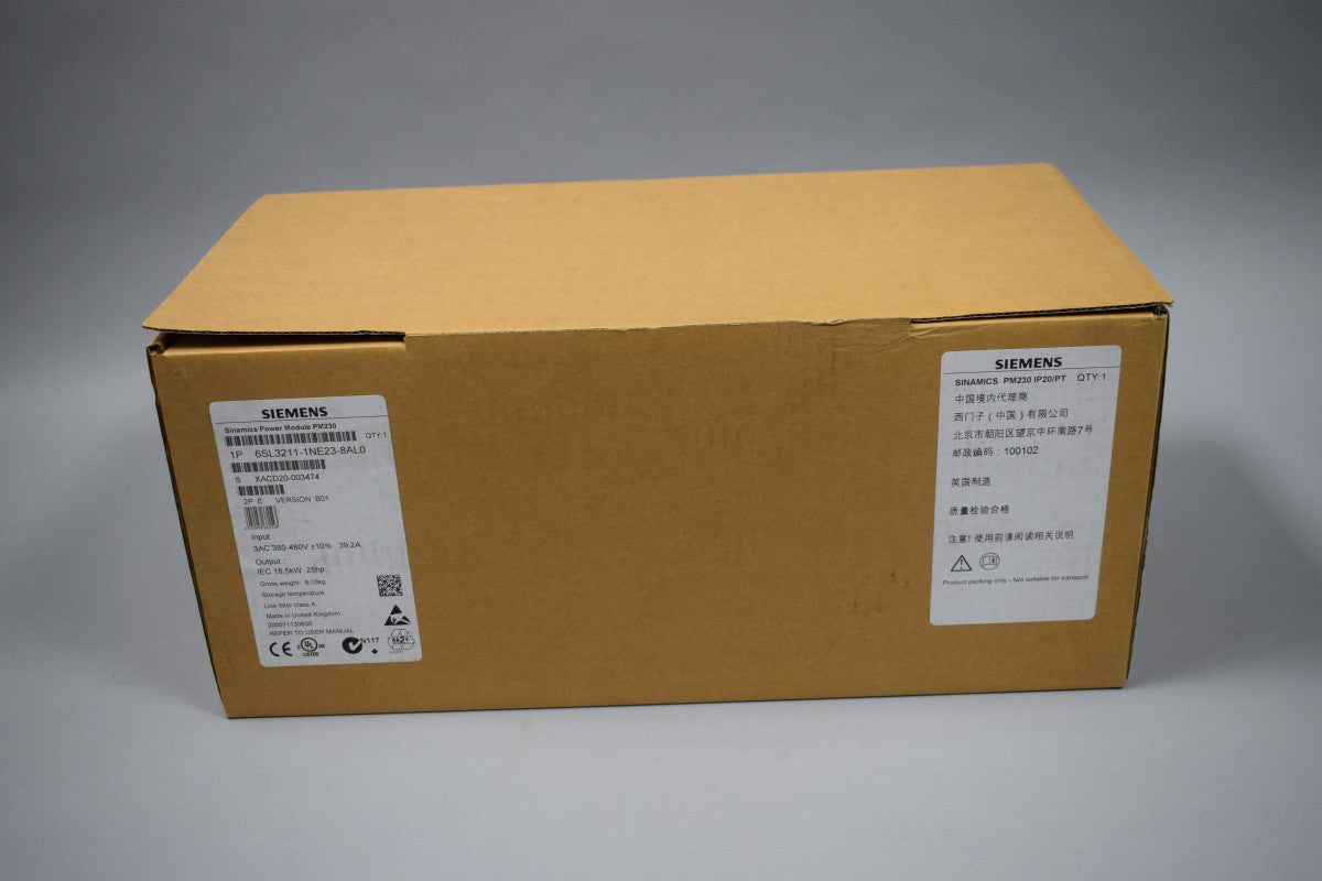 SIEMENS 6SL3211-1NE23-8AL0 auf Lager