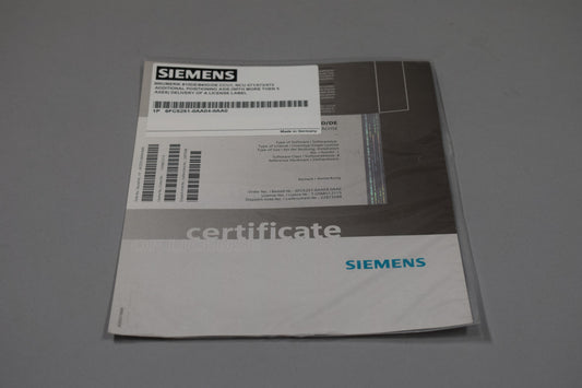 SIEMENS 6FC5251-0AA04-0AA0 en stock