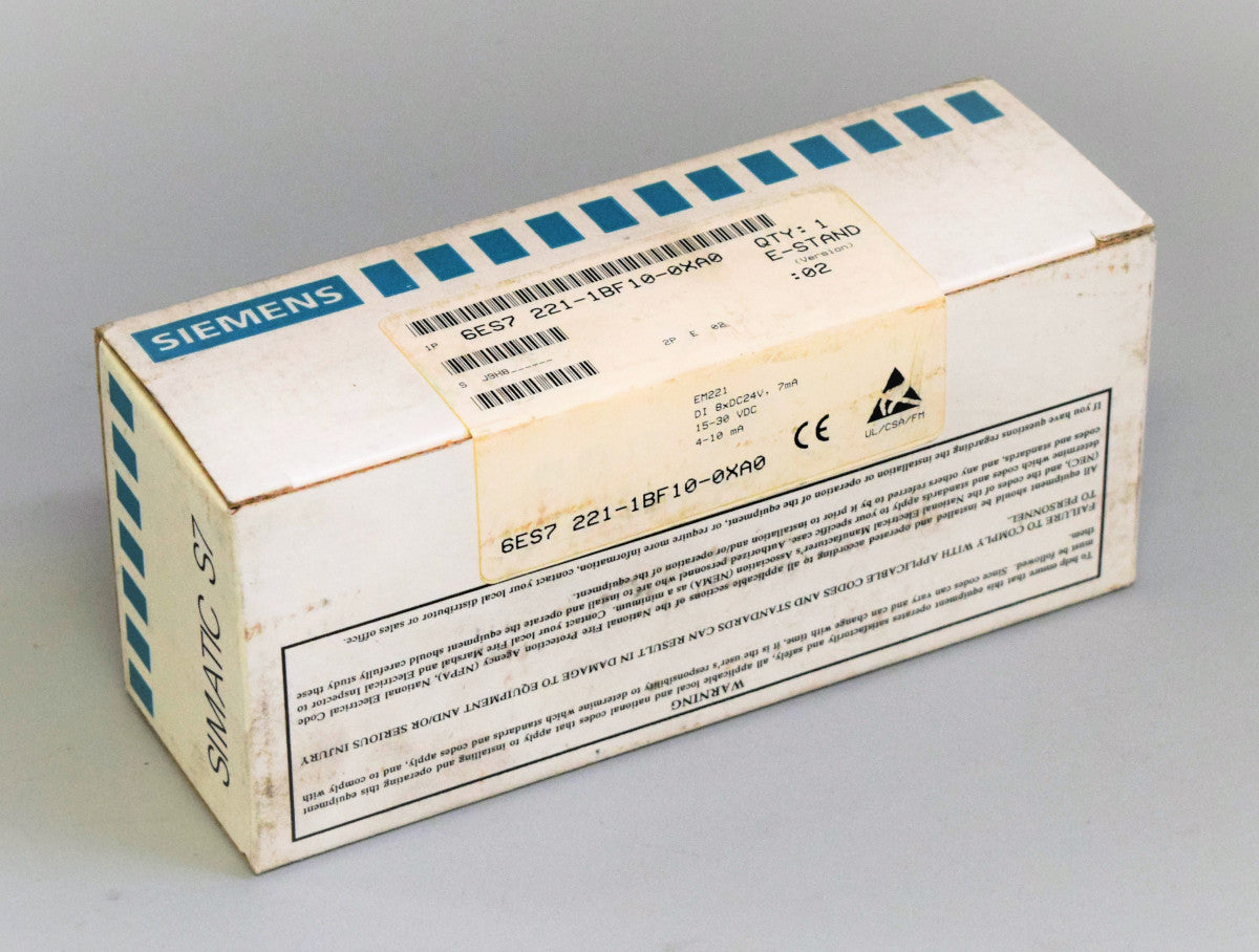 SIEMENS 6ES7221-1BF10-0XA0 in stock
