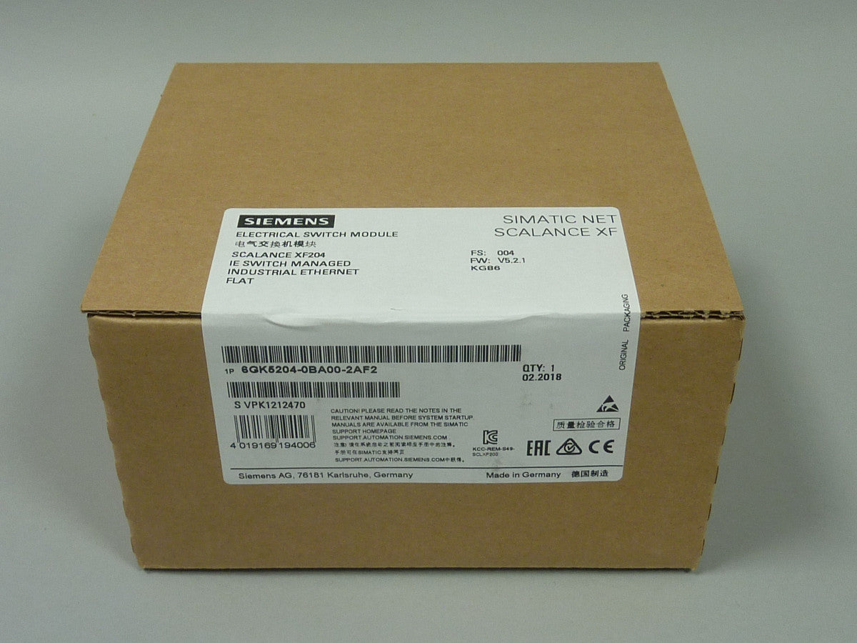 SIEMENS 6GK5204-0BA00-2AF2 en stock