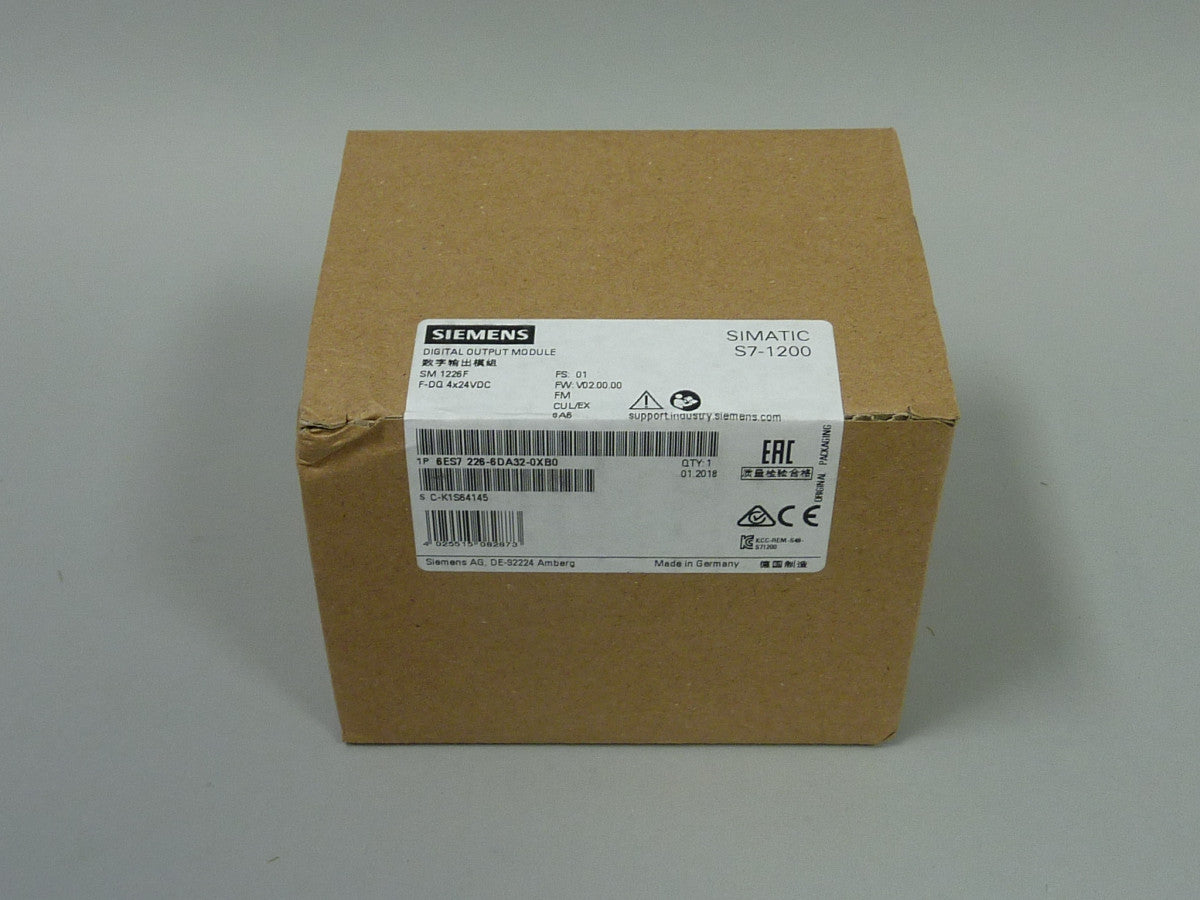 SIEMENS 6ES7226-6DA32-0XB0 in stock