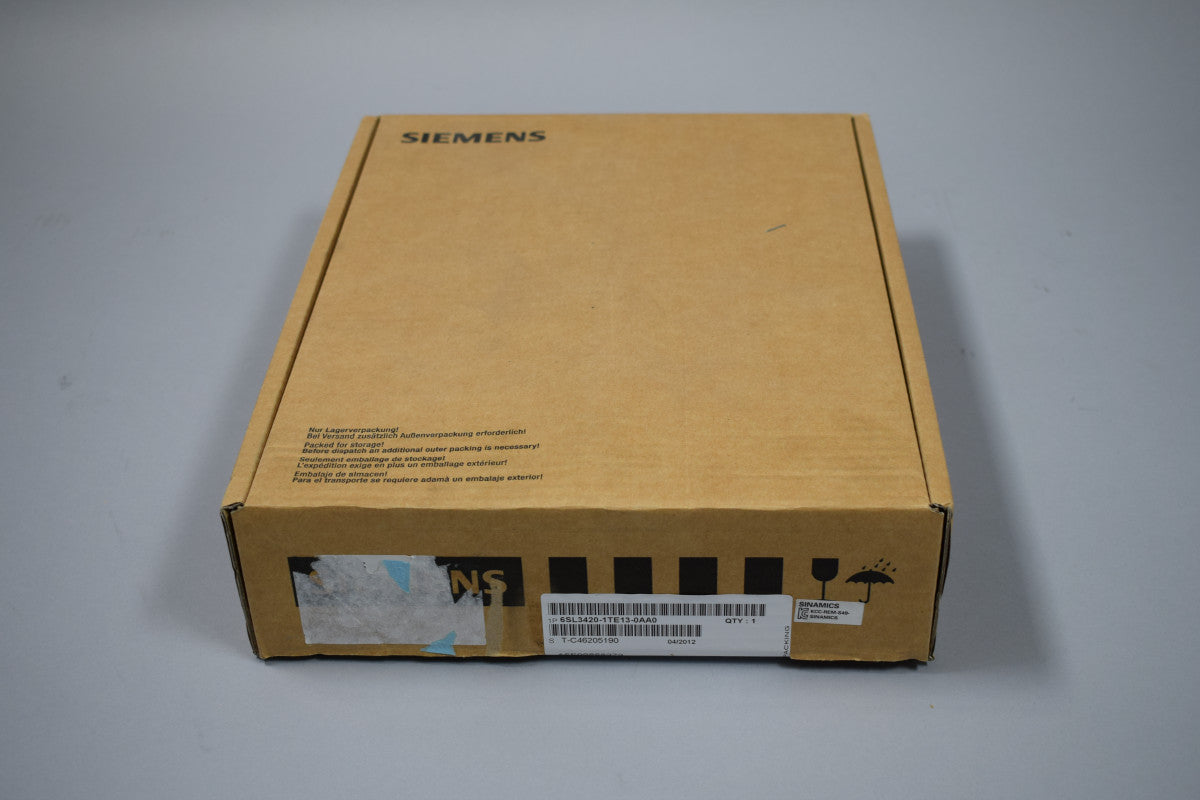 SIEMENS 6SL3420-1TE13-0AA0 auf Lager