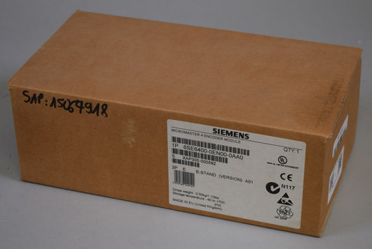 SIEMENS 6SE6400-0EN00-0AA0 in magazzino