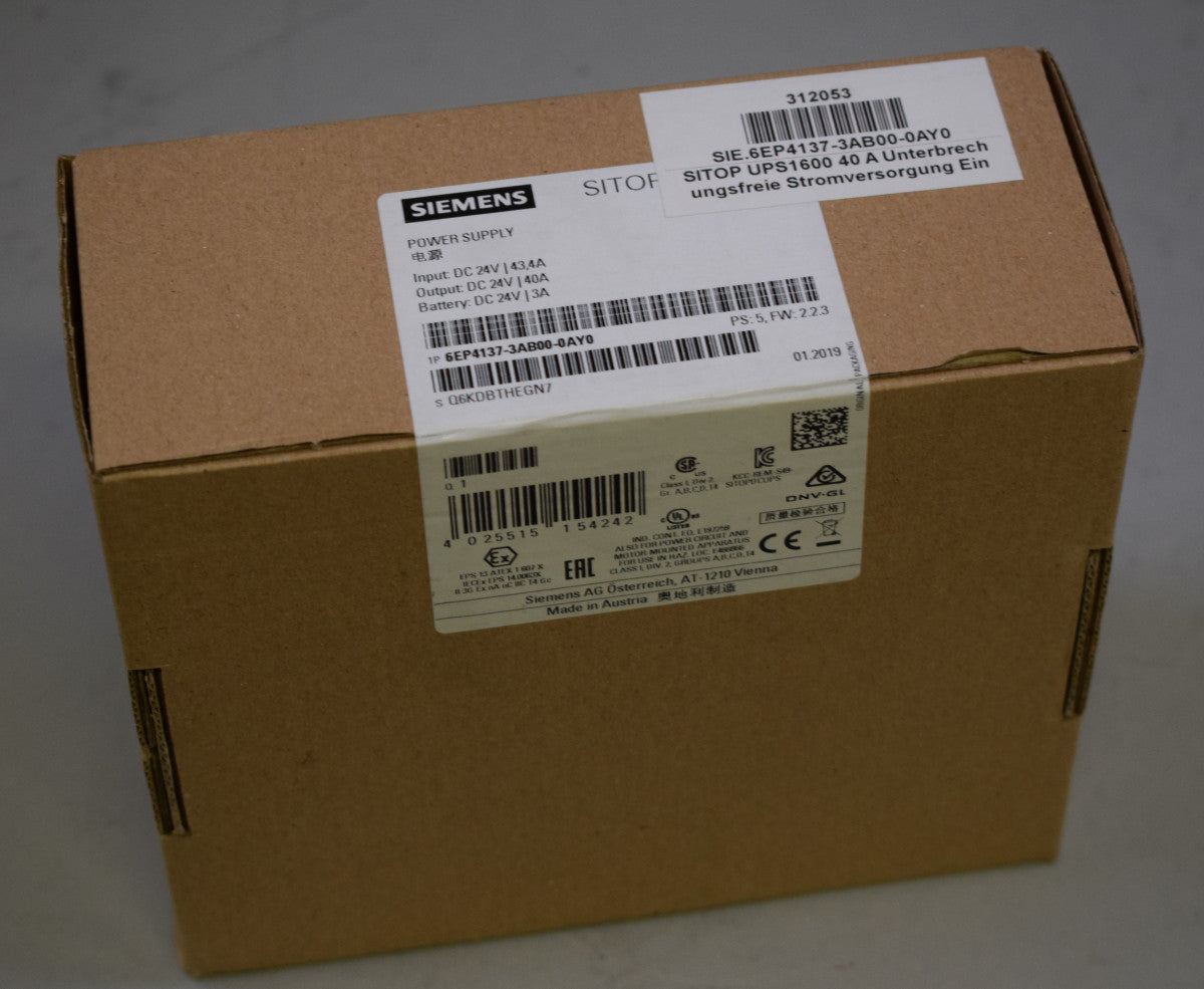 SIEMENS 6EP4137-3AB00-0AY0 in magazzino