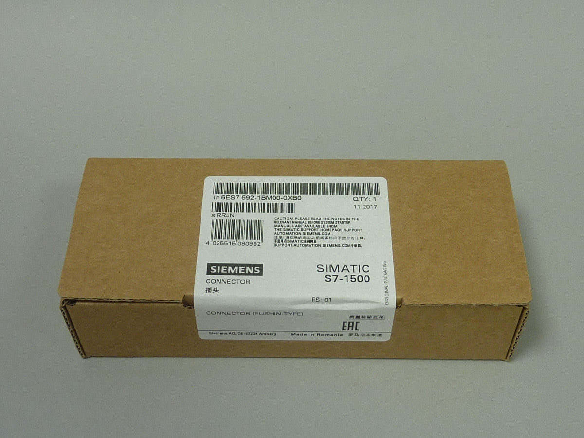 SIEMENS 6ES7592-1BM00-0XB0 in stock