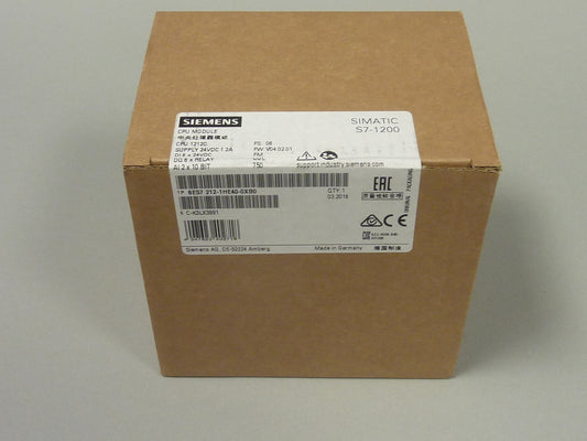 SIEMENS 6ES7212-1HE40-0XB0 in stock
