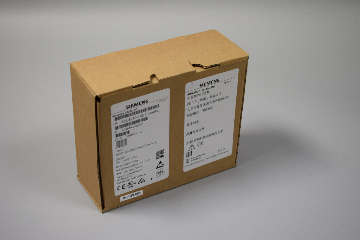 SIEMENS 6SL3210-1KE13-2AP2 in stock