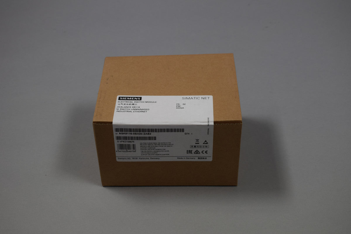 SIEMENS 6GK5116-0BA00-2AB2 auf Lager