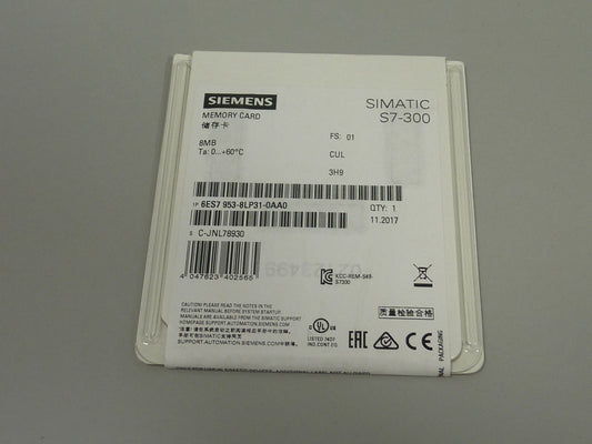SIEMENS 6ES7953-8LP31-0AA0 in magazzino