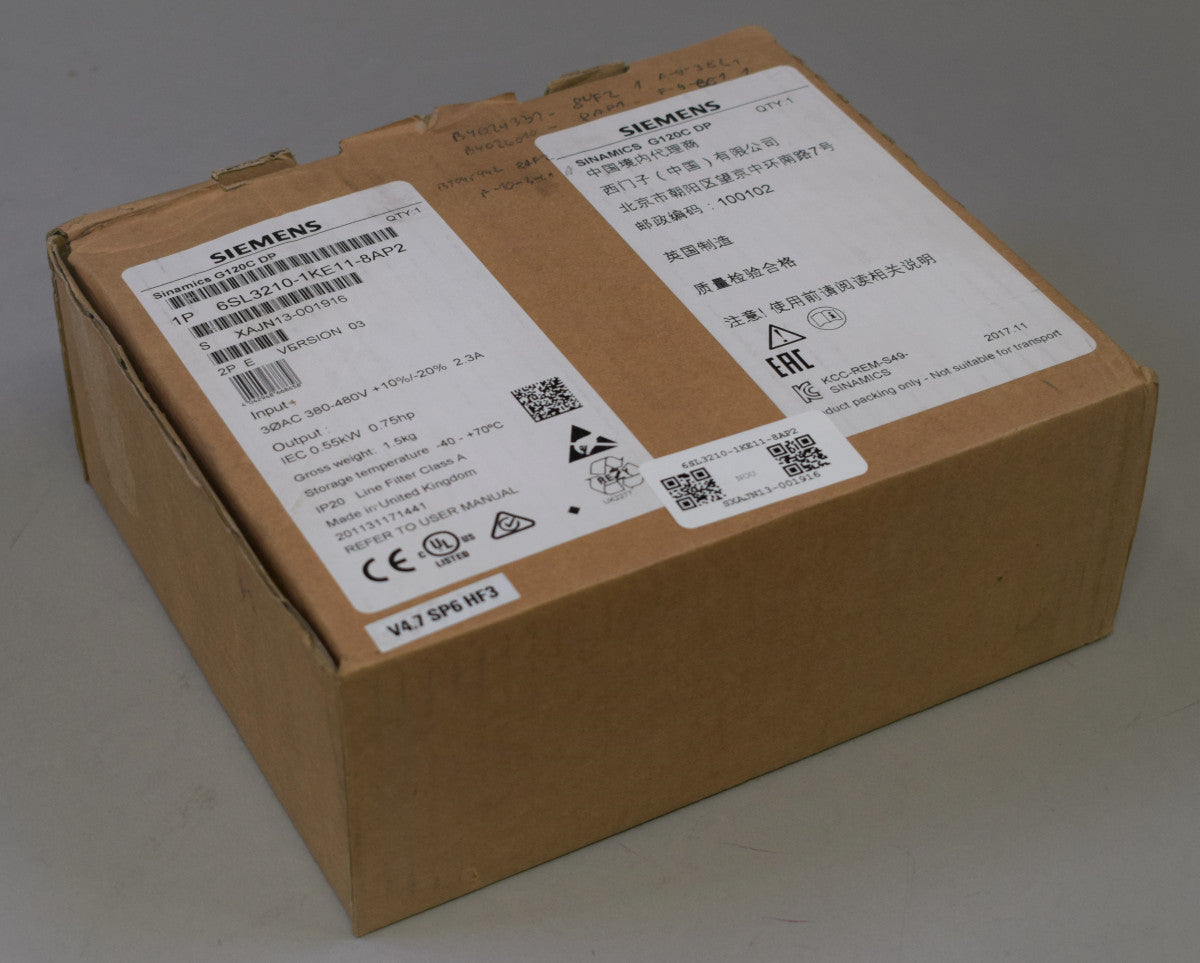 SIEMENS 6SL3210-1KE11-8AP2 auf Lager