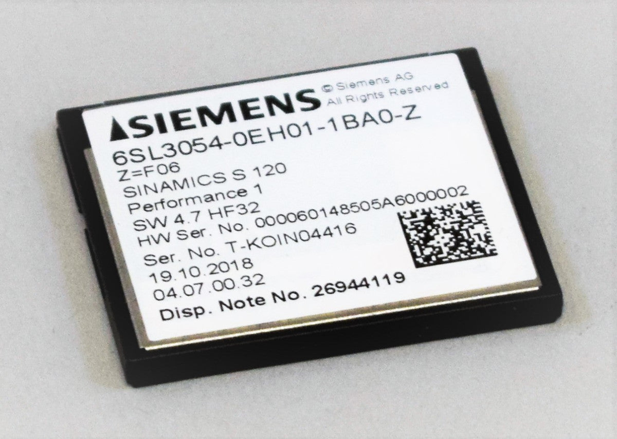 SIEMENS 6SL3054-0EH01-1BA0-Z F06 in stock