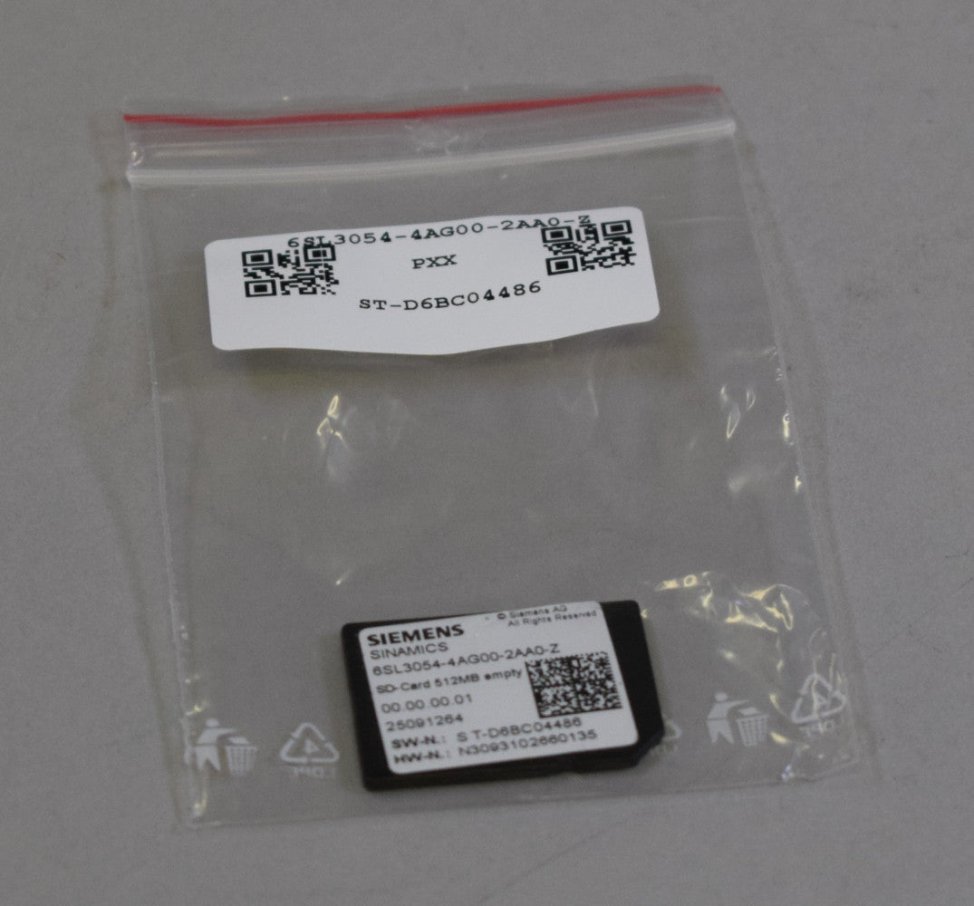 SIEMENS 6SL3054-4AG00-2AA0-Z in stock