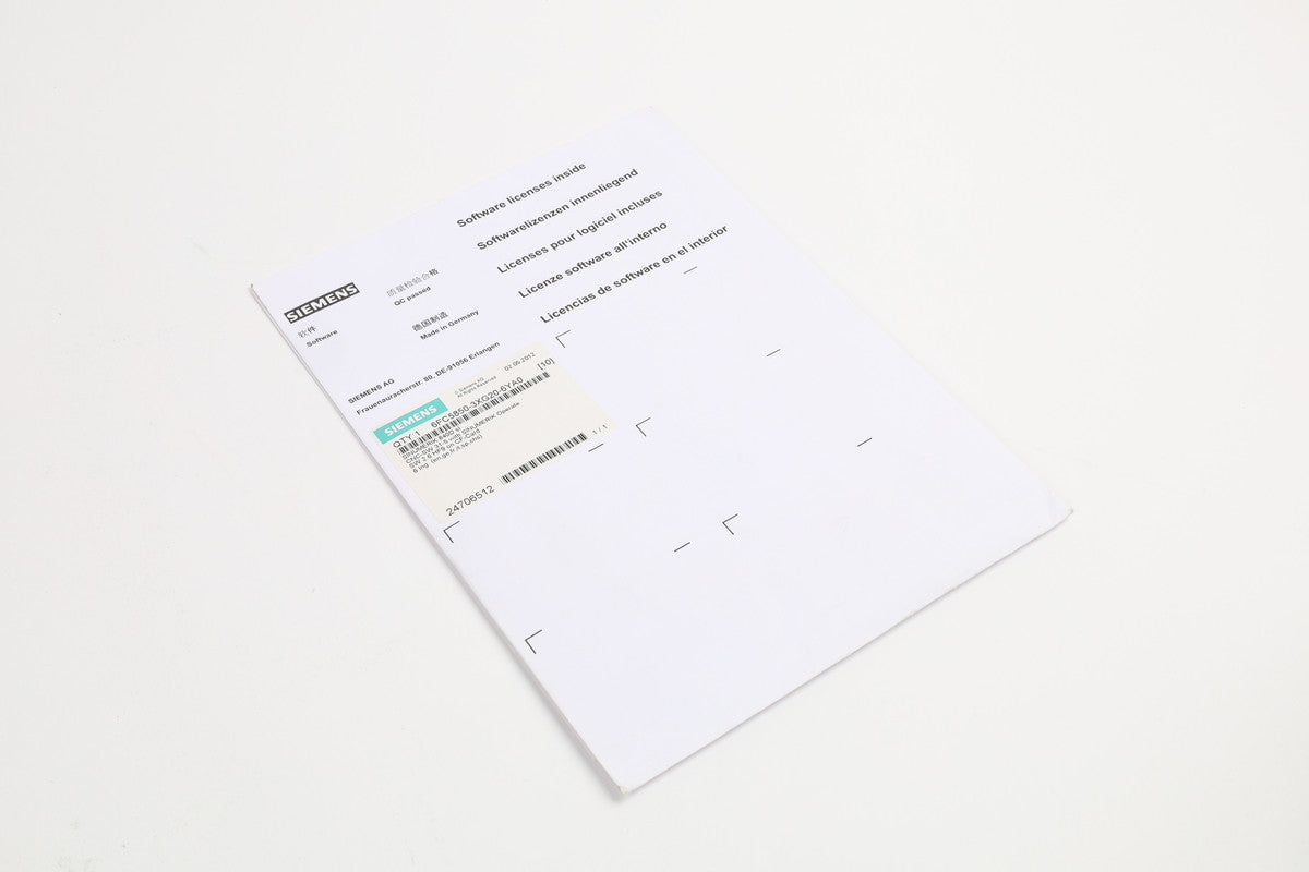 SIEMENS 6FC5850-3XG20-6YA0 in magazzino