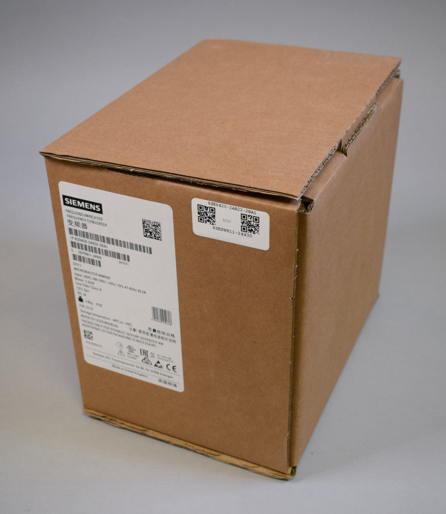 SIEMENS 6SE6420-2AB22-2BA1 auf Lager