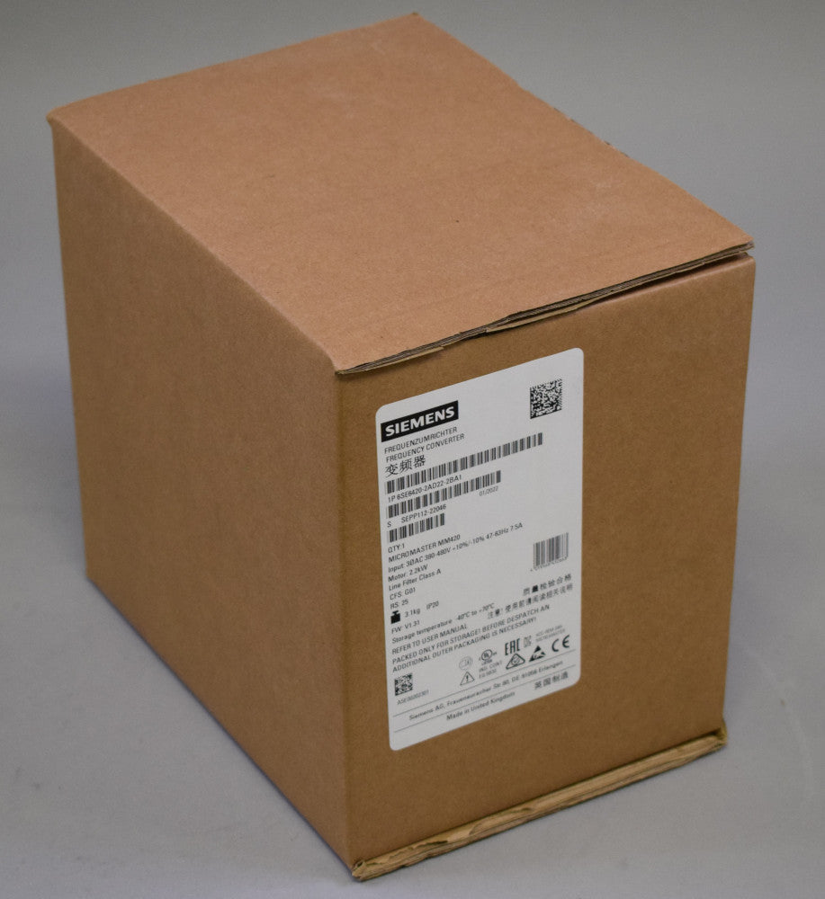 SIEMENS 6SE6420-2AD22-2BA1 auf Lager