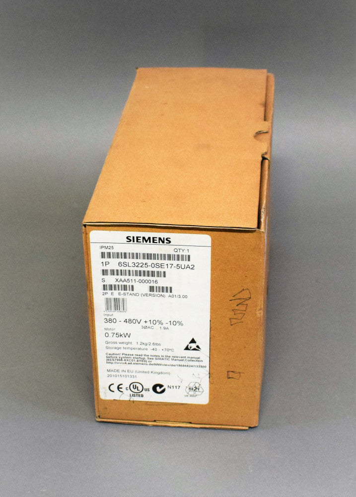 SIEMENS 6SL3225-0SE17-5UA2 auf Lager
