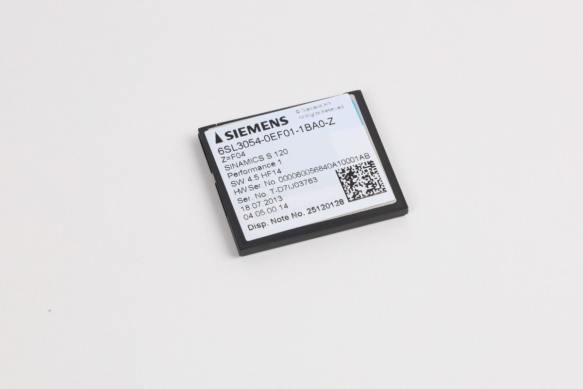 SIEMENS 6SL3054-0EF01-1BA0-ZF04 disponibile