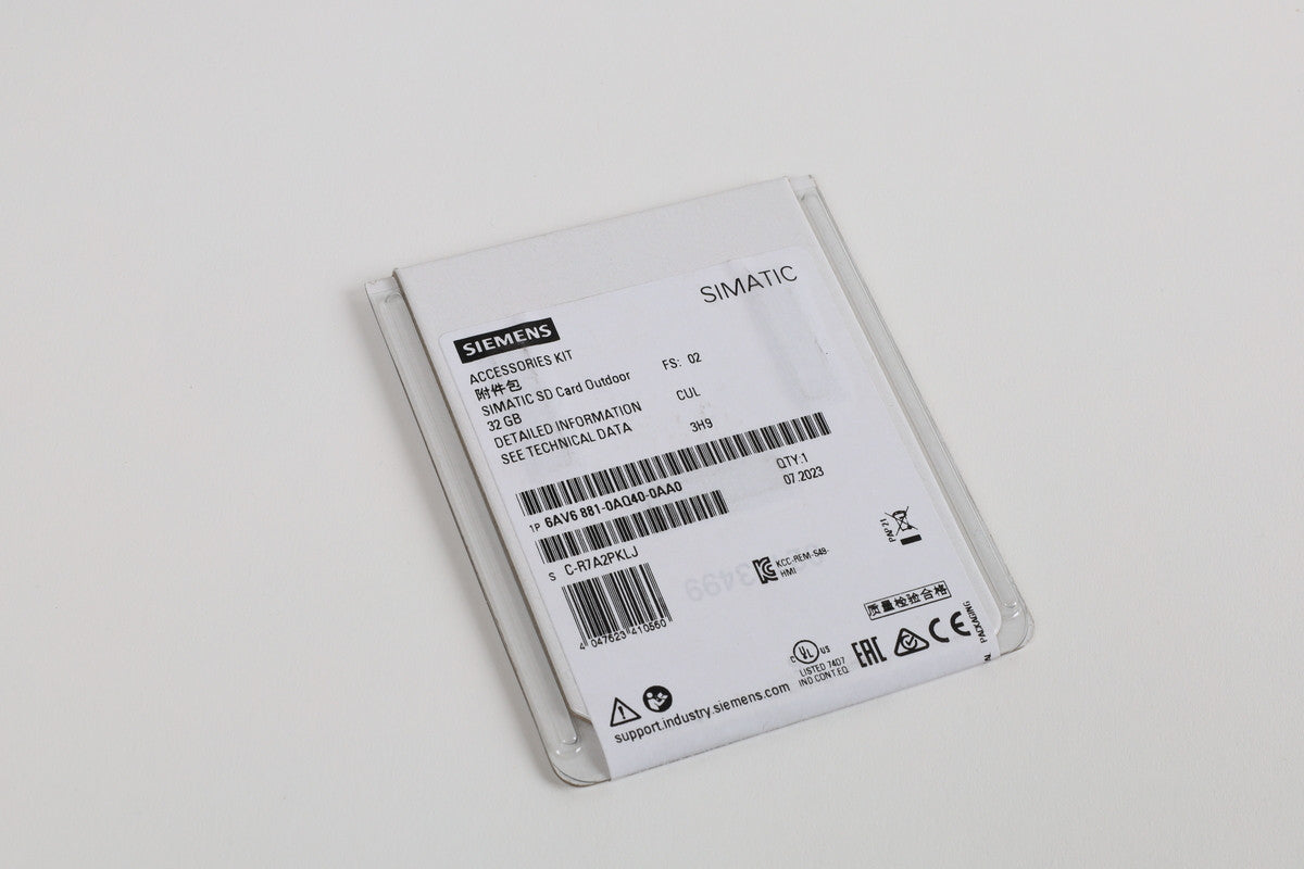 SIEMENS 6AV6881-0AQ40-0AA0 auf Lager