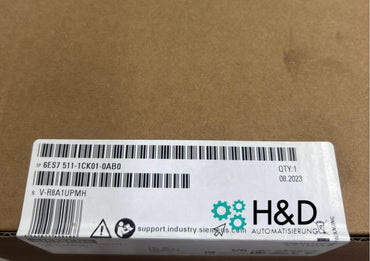 Siemens SIMATIC S7-1500 Processor Module 6ES7511-1CK01-0AB0 for PROFINET, powerful for industrial automation