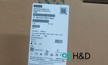 SINAMICS G120C 6SL3210-1PE21-8AL0 – Convertidor de frecuencia (11 kW, 150% sobrecarga, PROFINET, Par seguro desactivado)