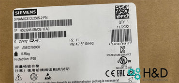 6SL3246-0BA22-1FA0 SIEMENS SINAMICS G120 CONTROL Nuovo e Sigillato