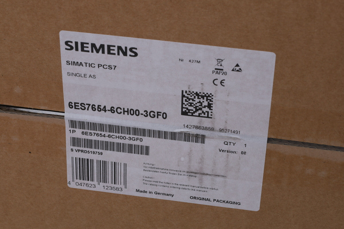 SIEMENS 6ES7654-6CH00-3GF0 in stock