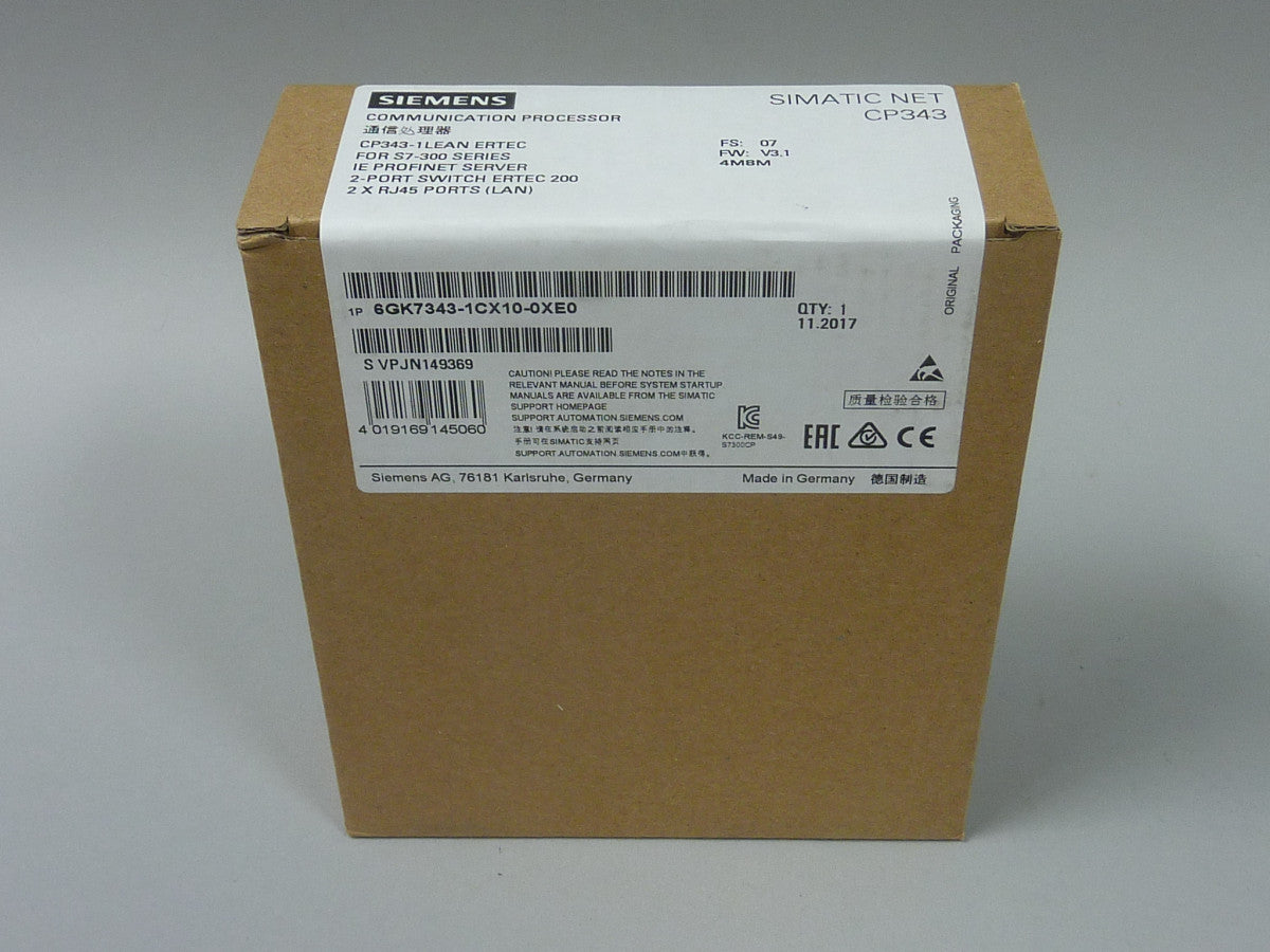 SIEMENS 6GK7343-1CX10-0XE0 auf Lager