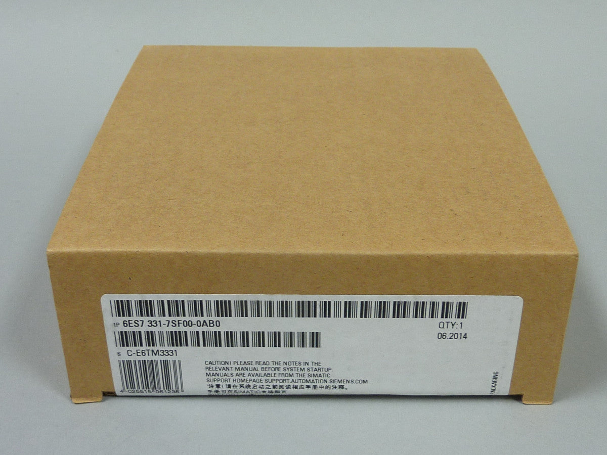 SIEMENS 6ES7331-7SF00-0AB0 auf Lager